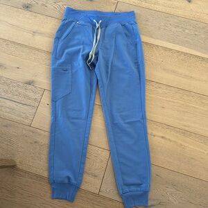Figs Technical Collection Scrub Pants in Light Blue
